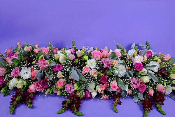 Jardinera 1M con Licianthus